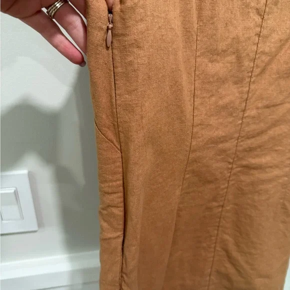 Abercrombie & Fitch Brown Sheath Mini Dress Sleeveless - Picture 4 of 5